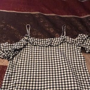 American eagle off shoulder top